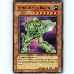 Yugioh Elemental Hero Bladedge EEN-EN007 Unlimited Super Rare - NM 💎 - Image 1