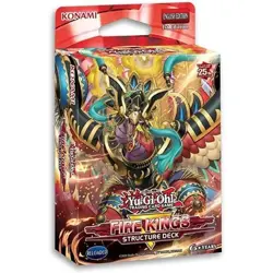 Yu-Gi-Oh TCG FIRE KINGS Reloaded Structure Deck Factory Sealed - Image 1