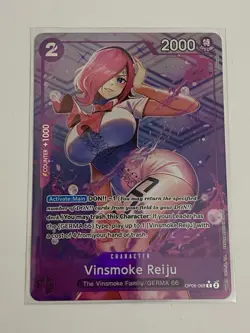 ***FOIL Vinsmoke Reiju OP06-068 Full Art The Best (PRB-01)* One Piece Kid Icarus - Image 1