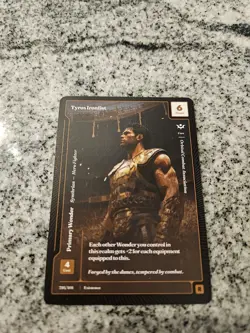 Wonders of the First Tyros Ironfist Rare Existence - Image 1