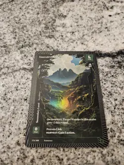 Wonders Of The First - Emerald Clearing - Land - Foil - 331/401 - Image 1