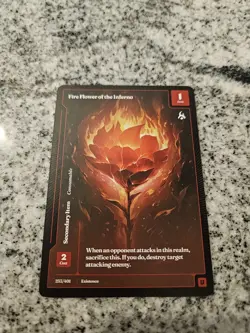 Wonders of the First - Fire Flower of the Inferno 253/401 Secondary Item! - Image 1