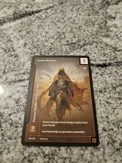 Wonders Of The First - Techno-Historian 383/401 Primary Wonder - Image 1