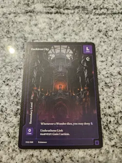 Wonders of the First - Darkiron City 243/401 Secondary Land - Image 1