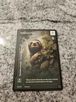 Wonders of the First - Dreamweaver Sloth 328/401 Secondary Wonder - Image 1