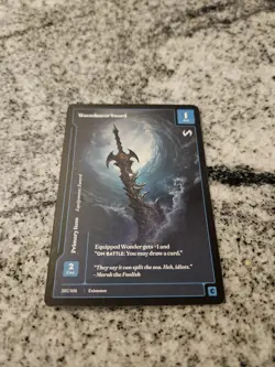 Wonders of the First - Wavecleaver Sword 397/401 Primary Item - Image 1