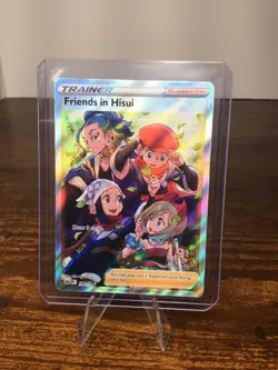Pokemon TCG Friends in Hisui Full Art Crown Zenith 148/159 Holo Ultra Rare Card - Image 1