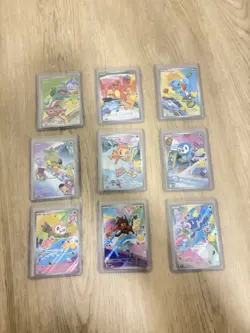 Pokemon 2026 First Partner Illustration Collection Series 1 Promo Set (9 Cards) - Image 3