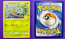 Bulbasaur 001/025 Holo McDonald's 25th Anniversary Promos Pokemon TCG Card | LP - Image 3