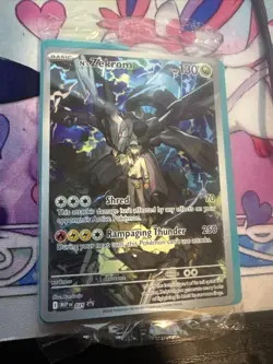 Pokemon TCG N’s Zekrom 031 Black Star Promo Card Sealed Near Mint - Image 1