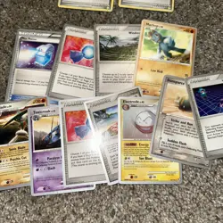 semi Vintage trainer kit Pokemon card lot And World Championship Lot 200+ Cards - Image 2