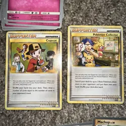 semi Vintage trainer kit Pokemon card lot And World Championship Lot 200+ Cards - Image 3