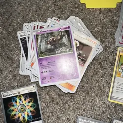 semi Vintage trainer kit Pokemon card lot And World Championship Lot 200+ Cards - Image 4