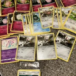 semi Vintage trainer kit Pokemon card lot And World Championship Lot 200+ Cards - Image 5