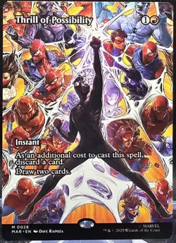 Thrill of Possibility #28 Spider-Man Borderless Regular Mythic - Image 1