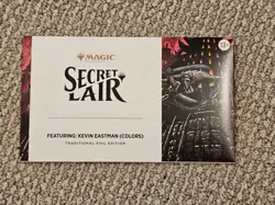 MTG Secret Lair TMNT Featuring: Kevin Eastman (Colors)- Foiled -In Hand - Image 1