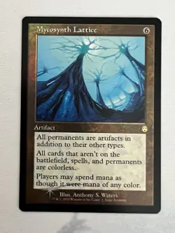 Mycosynth Lattice Judge Academy Artifact 003 Anthony S. Waters MTG NM - Image 1