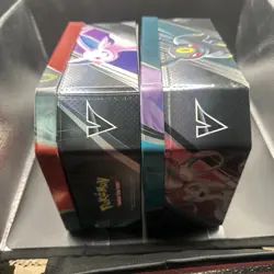 READ-Pokemon V Heroes EMPTY Tins - Umbreon & Espeon - Image 2