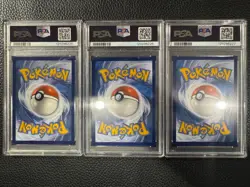 Pokemon 2023 MEW EN-151 Charizard ex PSA 9/Blastoise ex PSA 8/Venusaur ex PSA 9 - Image 2