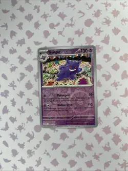 Pokemon TCG Gengar 151 Reverse Holo Rare Scarlet & Violet Card - Image 1