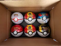 Costco 6 Pokeball Bundle, 18-packs, G25 Balls Pokemon TCG - Image 1