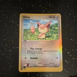 Skitty 70/109 EX Ruby & Sapphire Common Reverse Holo 40 HP Pokemon TCG English - Image 2