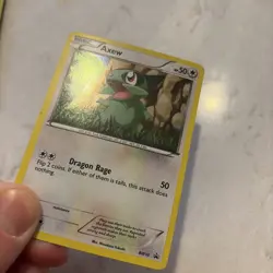 Pokemon TCG Axew BW Black Star Promos BW10 Holo Promo - Image 3