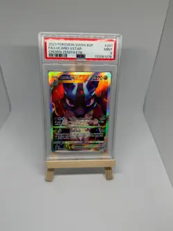 Pokemon Lucario VStar SWSH291 Crown Zenith ETB Graded Slab PSA 9 - Image 1