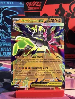Mega Zygarde EX 47/88 Double Rare Pokemon Perfect Order NM - Image 1