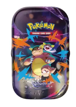 Pokemon TCG - Mega Evolution - Mega Heroes Mini Tin - Mega Kangaskhan Sealed - Image 1