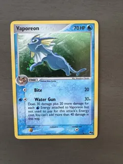 Pokemon TCG Vaporeon Pop Series 3 Holo - Image 1
