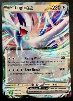 Lugia Ex 17/34 Pokemon Classic Venusaur Set - CLASSIC HOLO - 2023 Pokemon TCG - Image 1