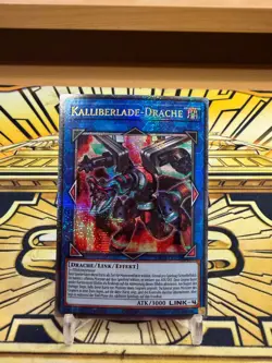 Yugioh Kalliberlade-Drache MP24-DE048 Quarter Century Secret Rare - Image 1