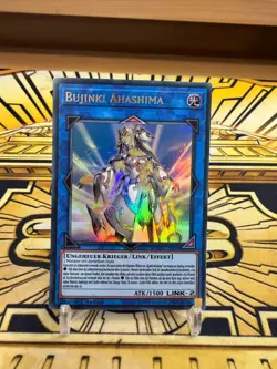 Yugioh Bujinki Ahashima DUOV-DE018 Ultra Rare - Image 1