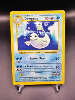 EX - Dewgong - 25/102 - Shadowless - Base Set - Pokemon Card - Image 1