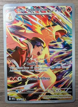 Ethan's Typhlosion 190/182 - Destined Rivals - Illustration Rare Pokemon Card - Image 1