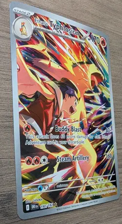 Ethan's Typhlosion 190/182 - Destined Rivals - Illustration Rare Pokemon Card - Image 2