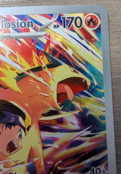 Ethan's Typhlosion 190/182 - Destined Rivals - Illustration Rare Pokemon Card - Image 4