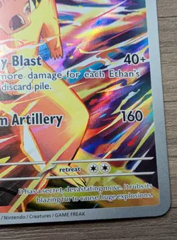 Ethan's Typhlosion 190/182 - Destined Rivals - Illustration Rare Pokemon Card - Image 5
