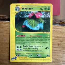 Venusaur Non Holo Expedition Base Set Pokemon Card - 68/165 - Image 1
