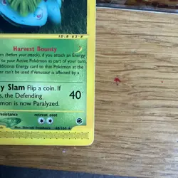 Venusaur Non Holo Expedition Base Set Pokemon Card - 68/165 - Image 2