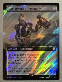 MTG / Masterwork of Ingenuity / PIP #1011 / SURGE FOIL (Extended Art) Rare / NM - Image 1