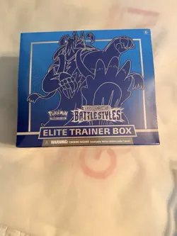 POKEMON TCG BATTLE STYLES BLUE FACTORY SEALED ELITE TRAINER BOX ETB - Image 1