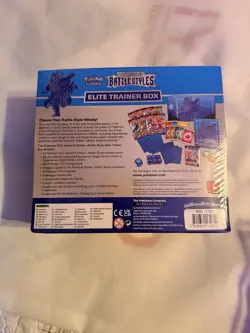 POKEMON TCG BATTLE STYLES BLUE FACTORY SEALED ELITE TRAINER BOX ETB - Image 2