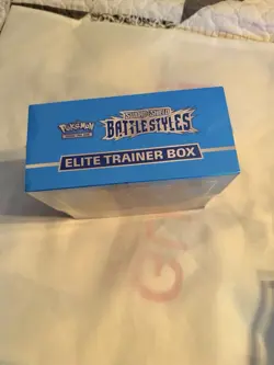 POKEMON TCG BATTLE STYLES BLUE FACTORY SEALED ELITE TRAINER BOX ETB - Image 3
