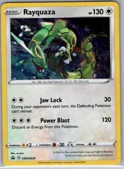 Rayquaza - SWSH029 SWSH: Sword & Shield Promo Cards - Pokemon Card - NM - Image 1