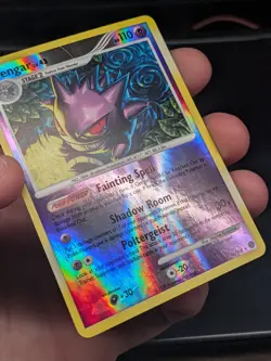 LP NM Pokemon Gengar Reverse Holo Card 18/100 LV 43 18/100 LV.43 2008 Stormfront - Image 4