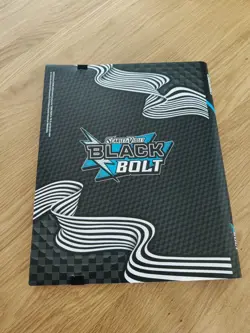 Pokemon TCG Official Black Bolt 9 Pocket Binder from Binder Collection - Image 2
