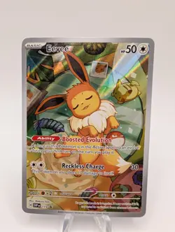 Pokemon TCG Eevee SVP 173 Scarlet & Violet Promo Holo English - Image 1
