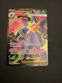 Mega Starmie ex 102/088 ME Perfect Order Holo Full Art Ultra Rare Pokemon NM-MT - Image 1